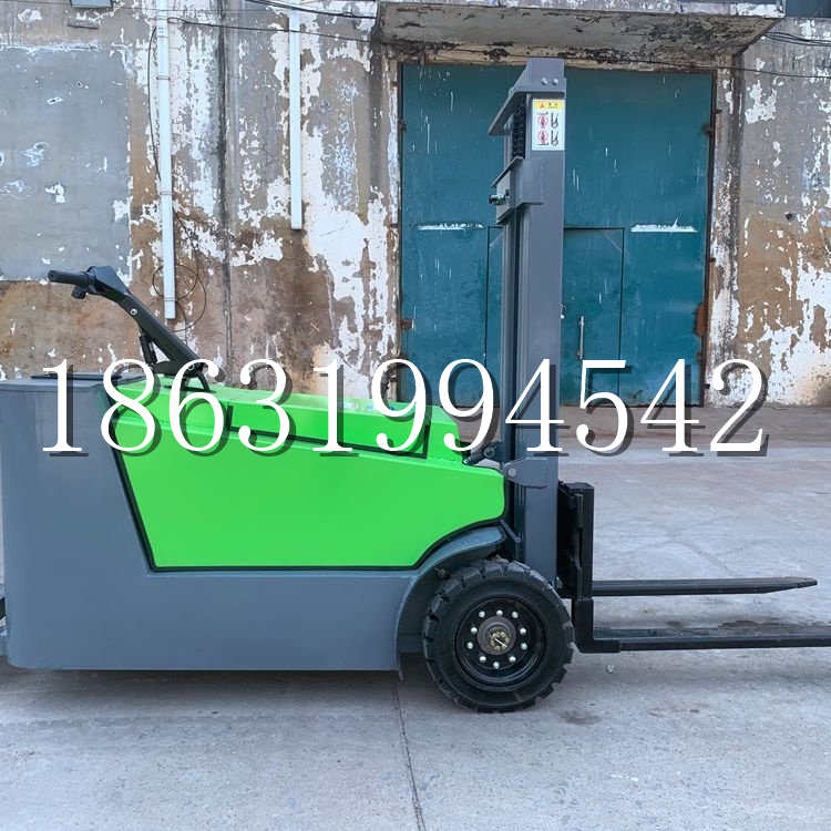 霍尔果斯市小型电动叉车1吨2吨步行站驾式电瓶堆高充电装卸车液压升降车铲车